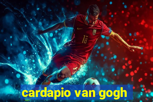 cardapio van gogh